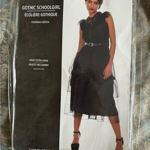 Wednesday (Gothic School Girl!) Party Dress Costume - XL
